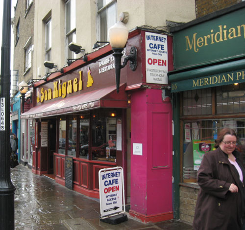 San Miguel, home of excellent tapas in Greenwich