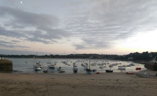 a beach at Locquirec