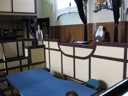 courtroom, dorchester crown court