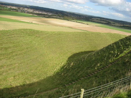 part of Maiden Castle, Dorset