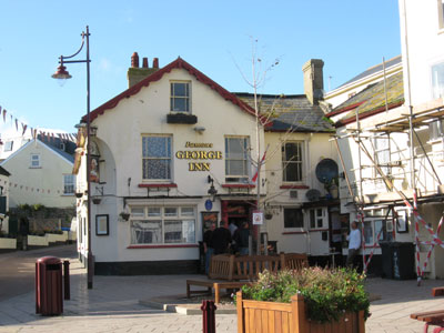 the famous George Inn, Seaton, Devon