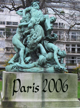 triumph of silenus statue, Aimé-Jules Dalou